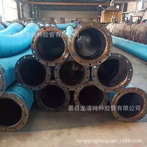 大口径吸排耐磨泥橡胶软管 工程作业中的“生命线”