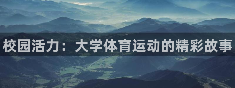 五星体育庄宁宇：校园活力：大学体育运动的精彩故事